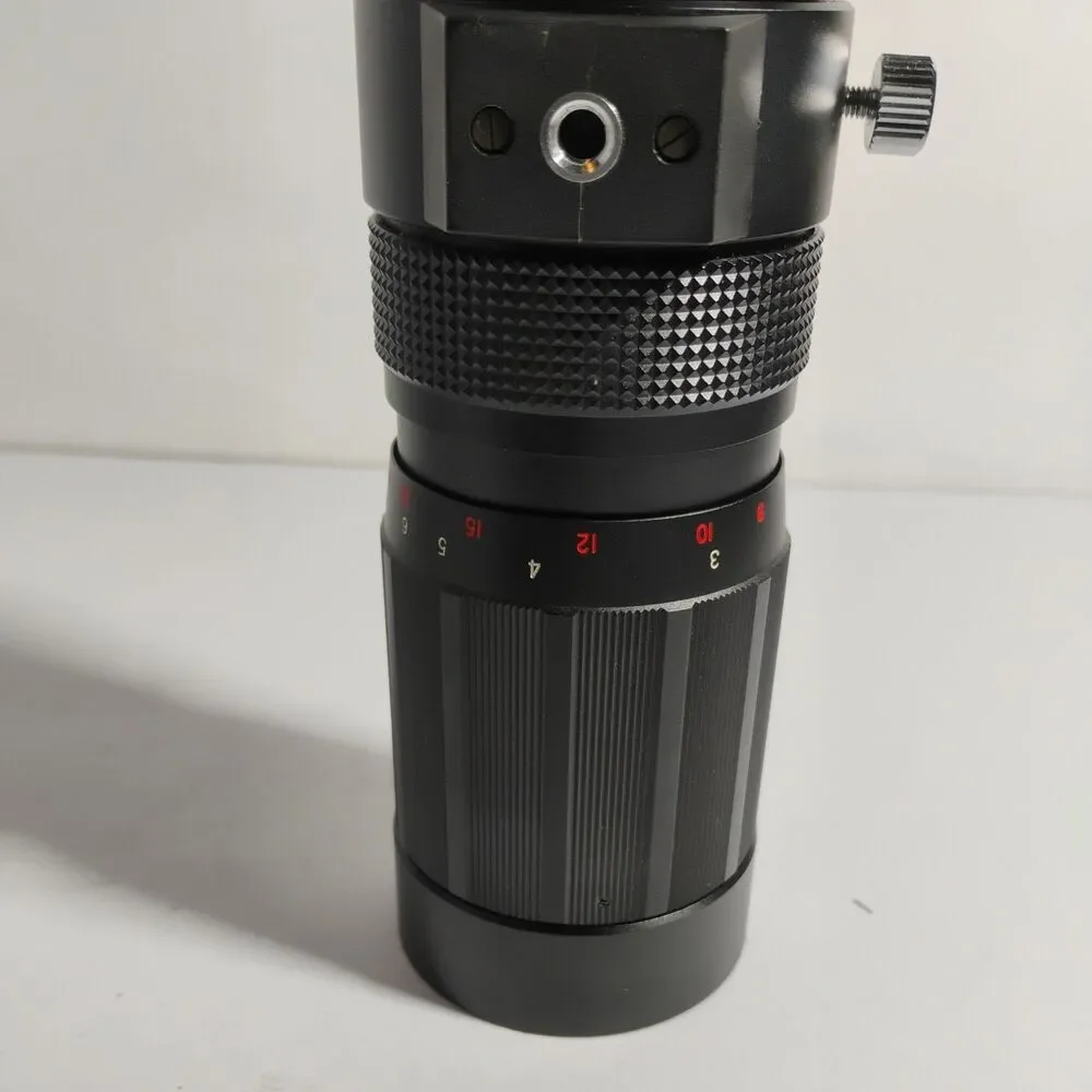 Vintage Auto Sears Tele-Zoom 90-230mm 1:4.5 Auto Lens w/ Leather Case